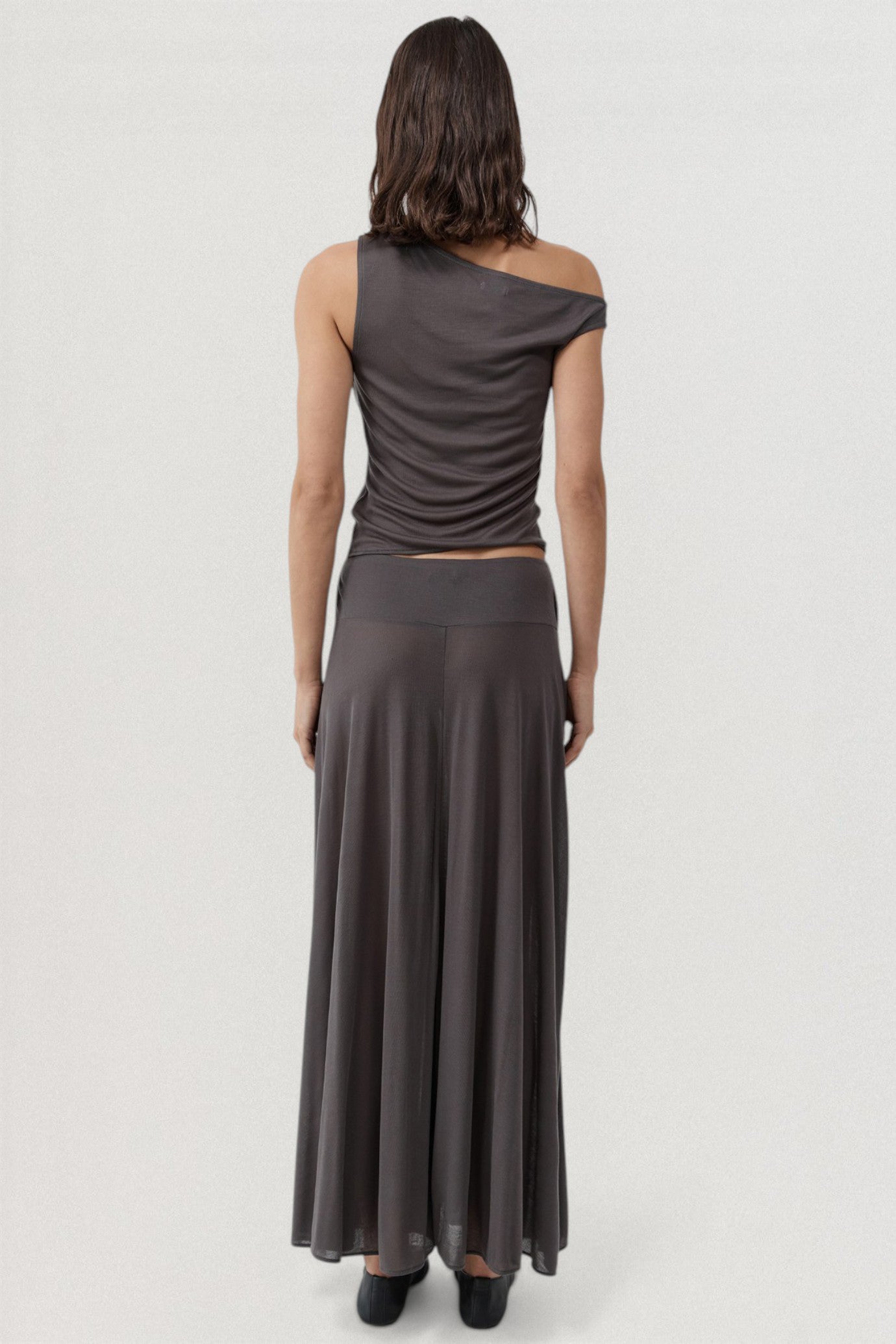 Fine Jersey Asymmetric Top