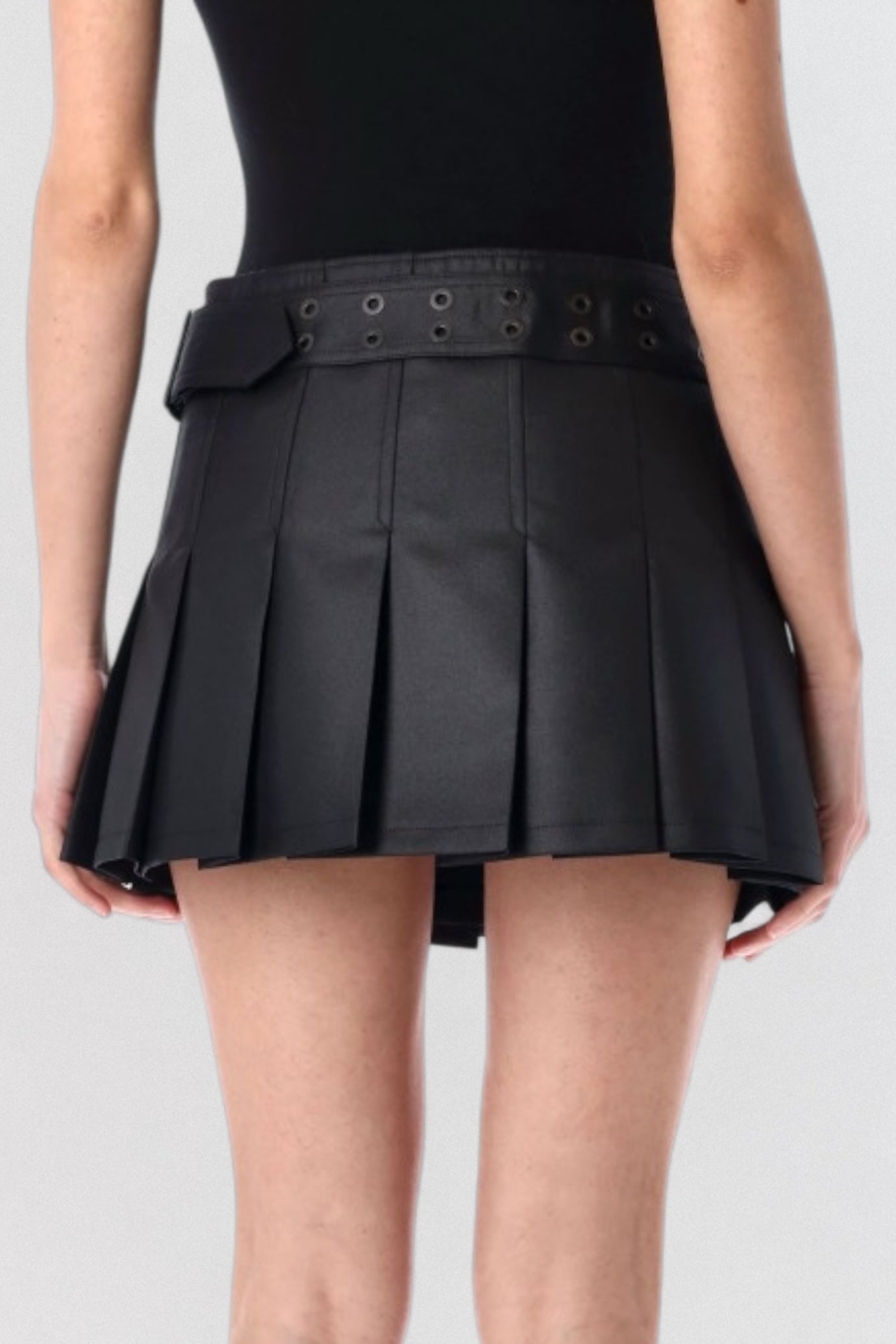 Leather Mini Skirt