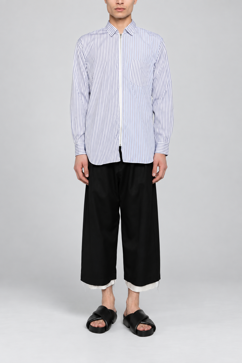 Striped Zip Shirt
