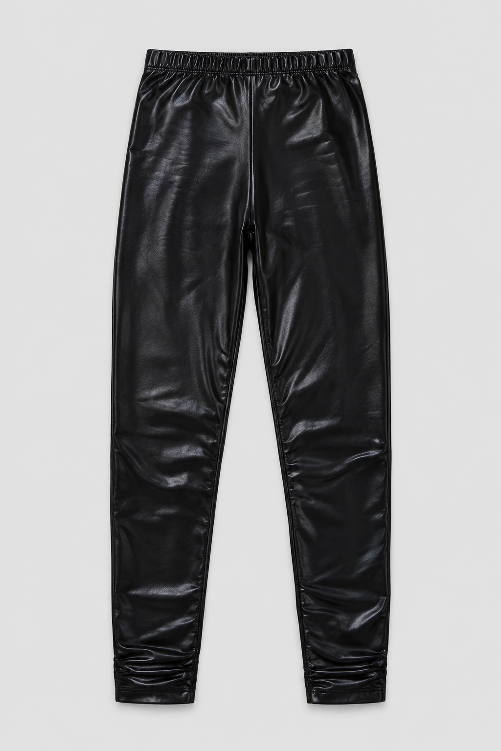 Coated Nylon Stretch Leggings