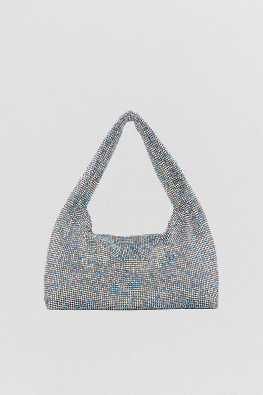 Crystal Mesh Shoulder Bag