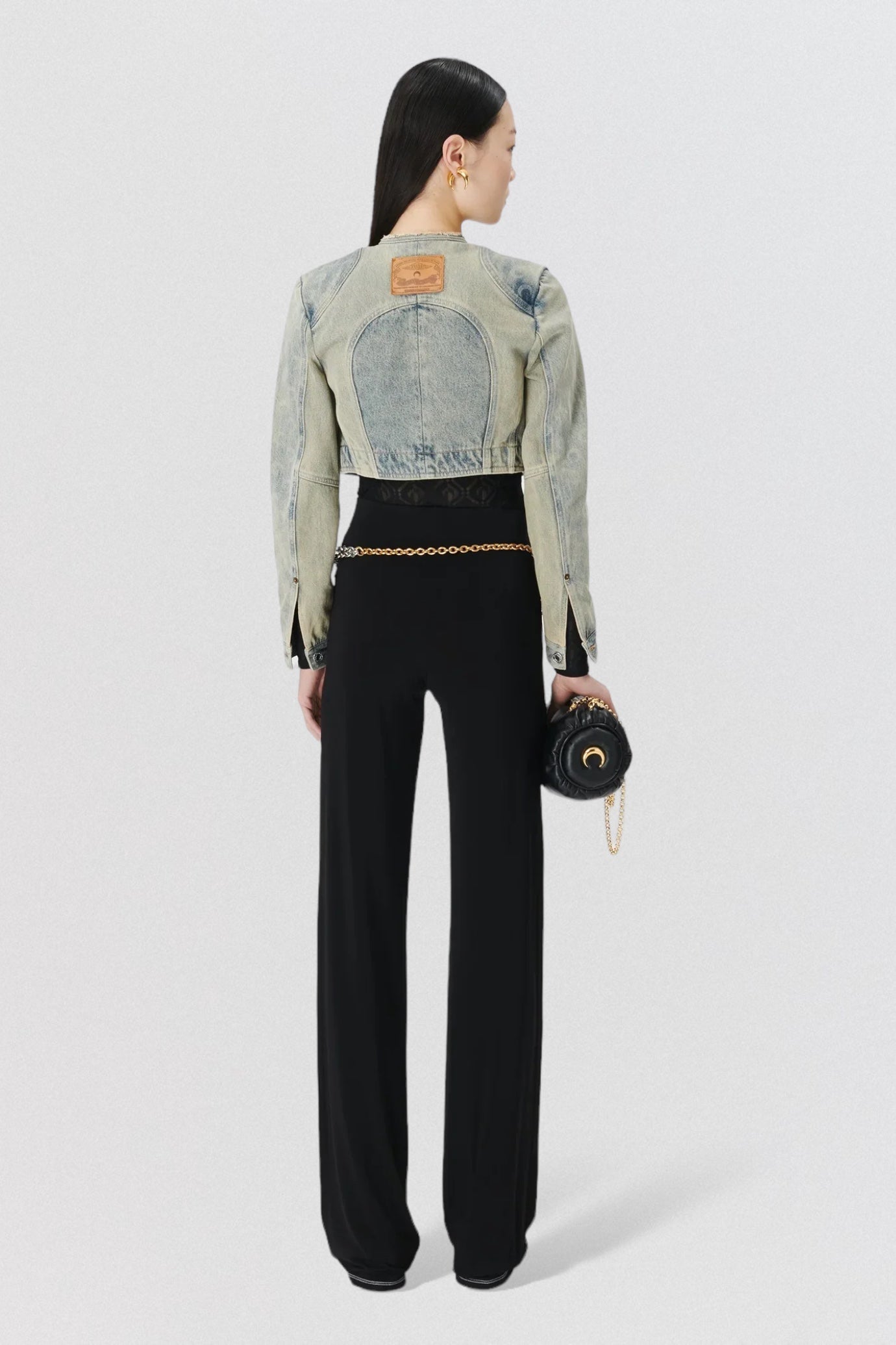 Denim Cropped Jacket