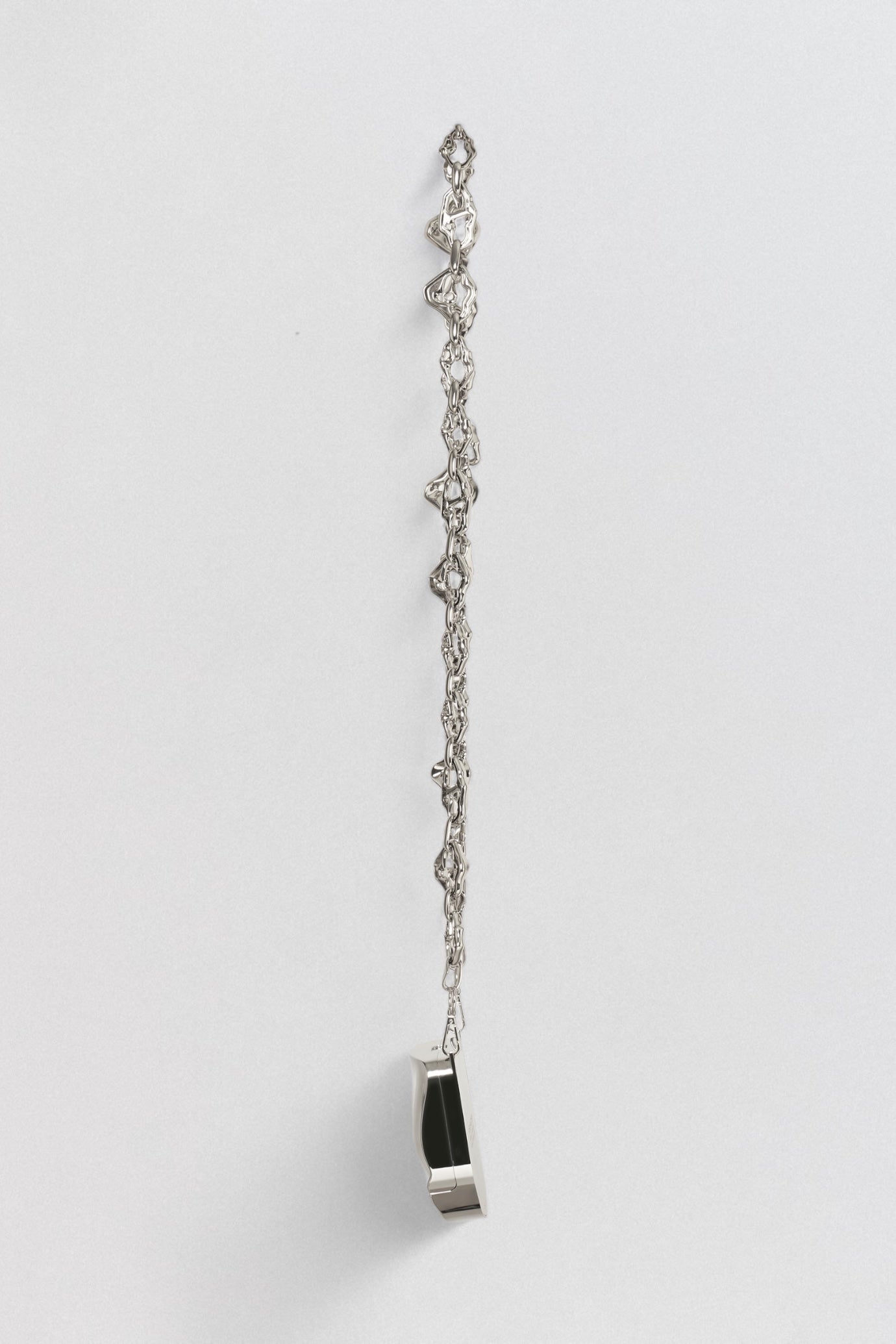 Coin Purse with Wavy Chain