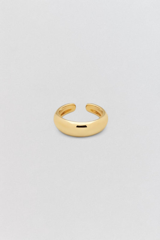 Ear Cuff Thick Gold