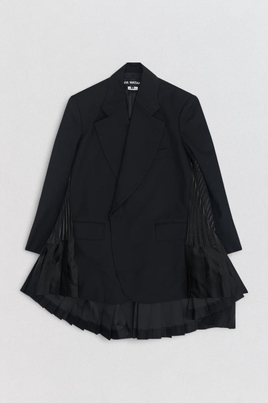 Pleated Blazer