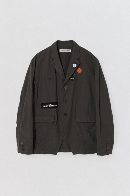 Single-Breasted Wool Blazer