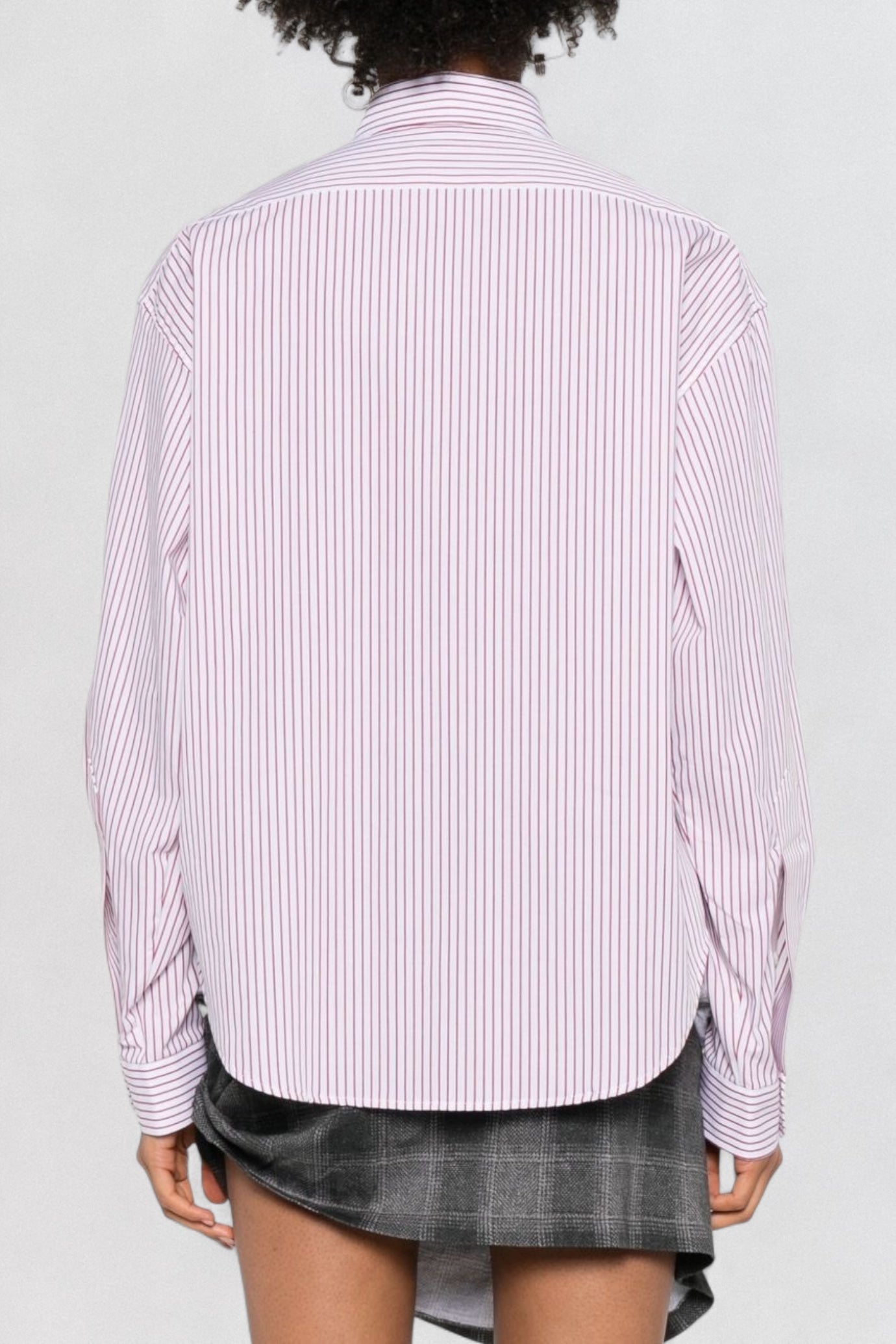 Trompe L’Oeil Button Down Woven Top