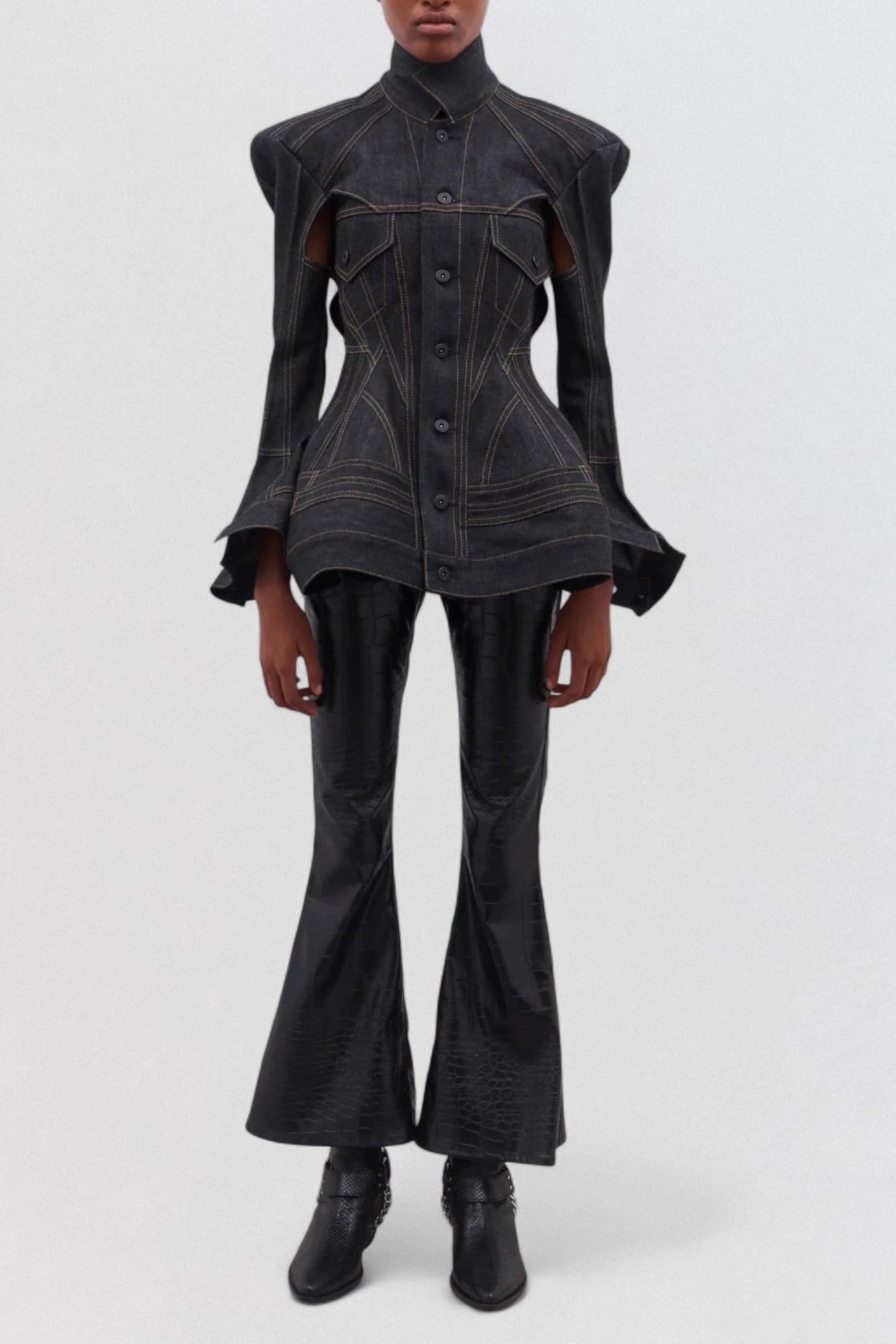 Structured Denim Jacket