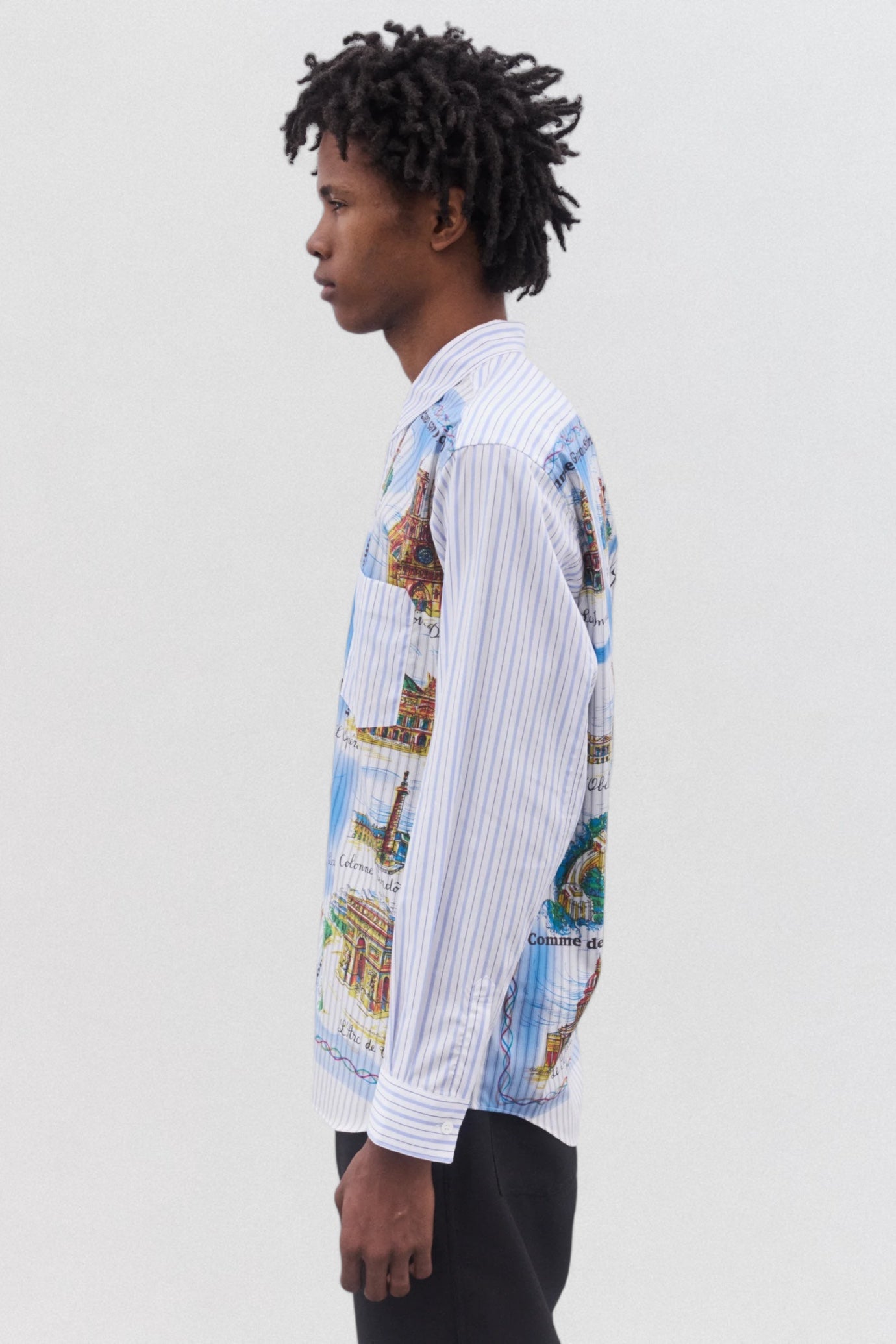 Striped Landmark Shirt