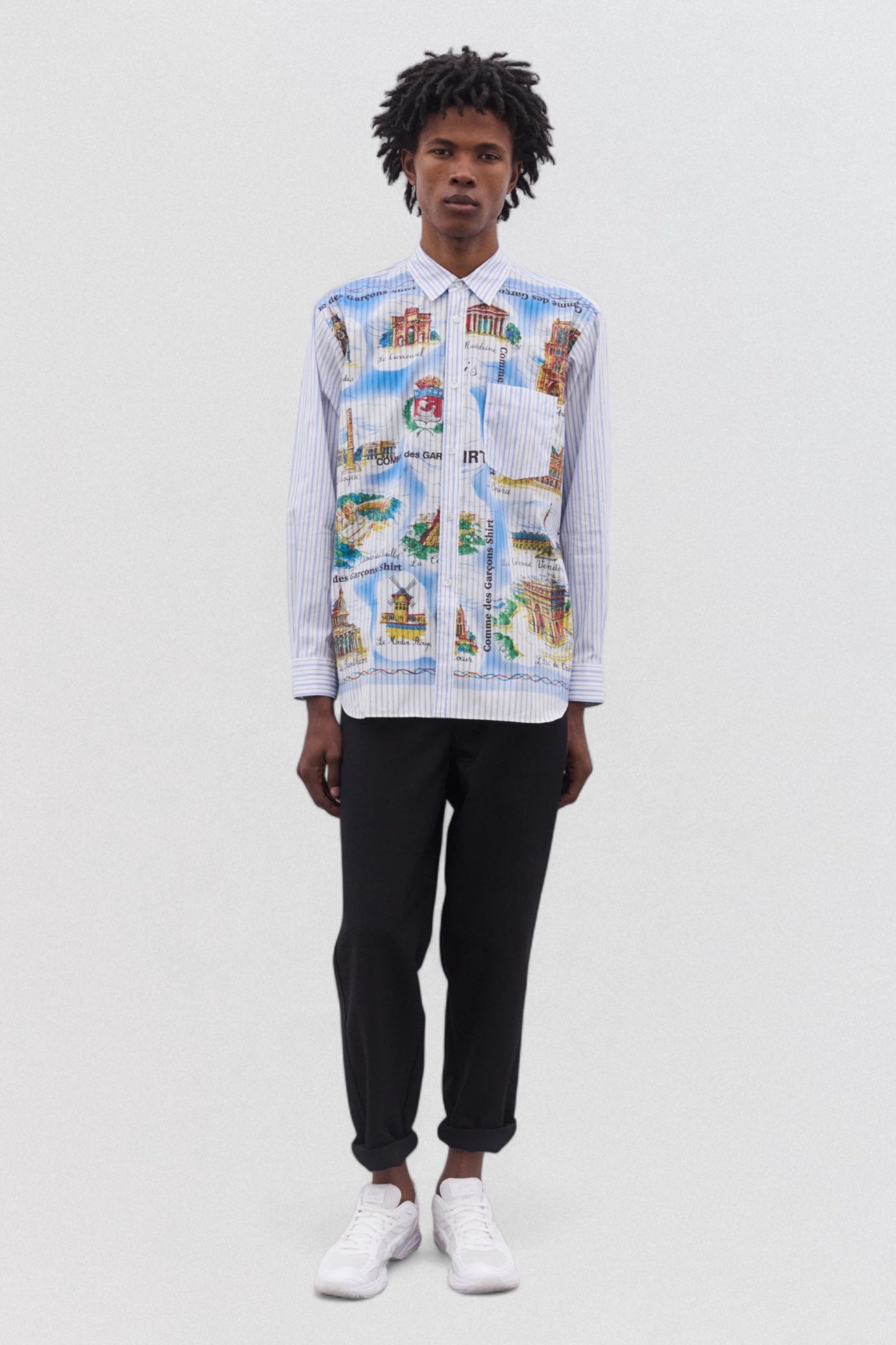 Striped Landmark Shirt