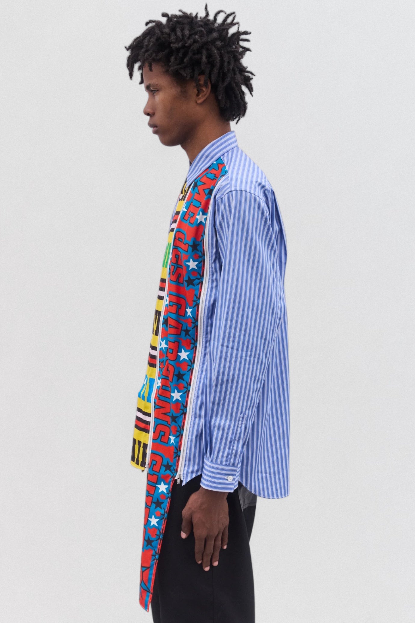 Zip Football Scarf Shirt