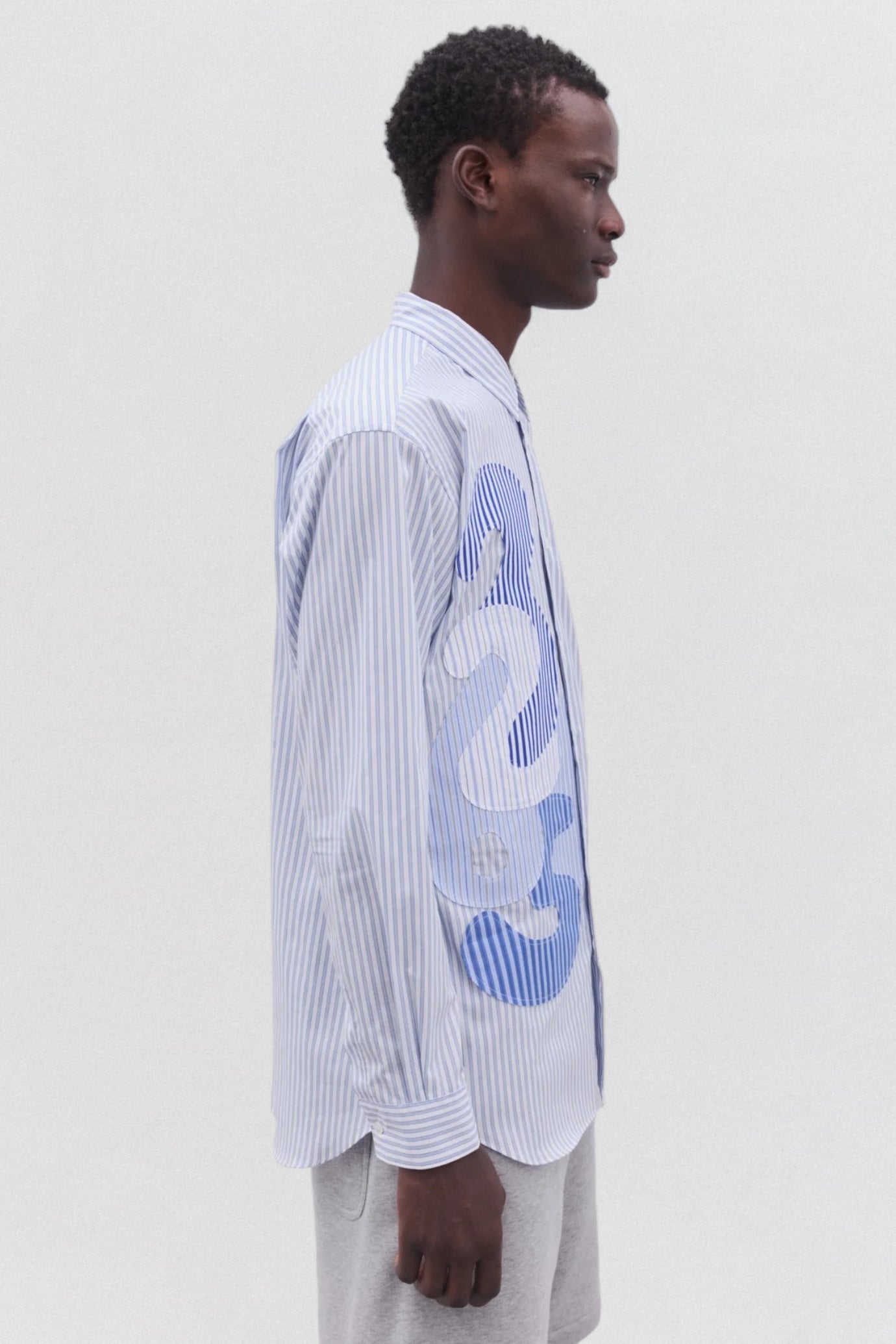 Striped Number Shirt