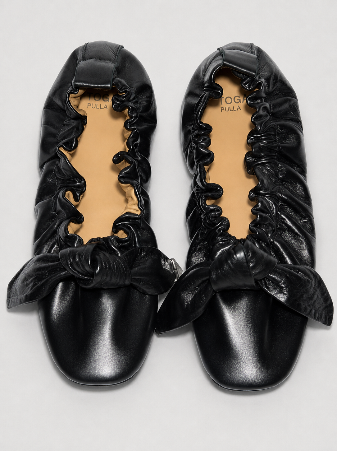 AJ1454 Soft Leather Ballet Flats