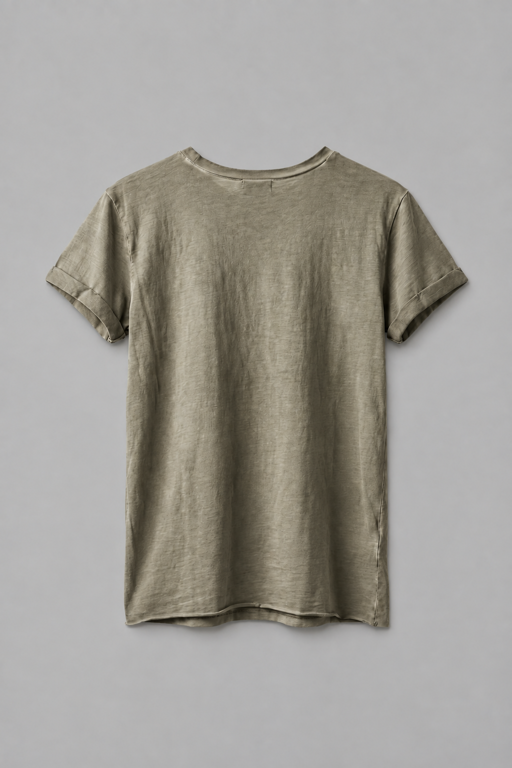 Shop the DESU Supima T Shirt in Midnight Green at LABOUTIK Bali. A soft Supima cotton t shirt with relaxed fit, low cut shoulders, roll up sleeves, and pigment dye finish.
