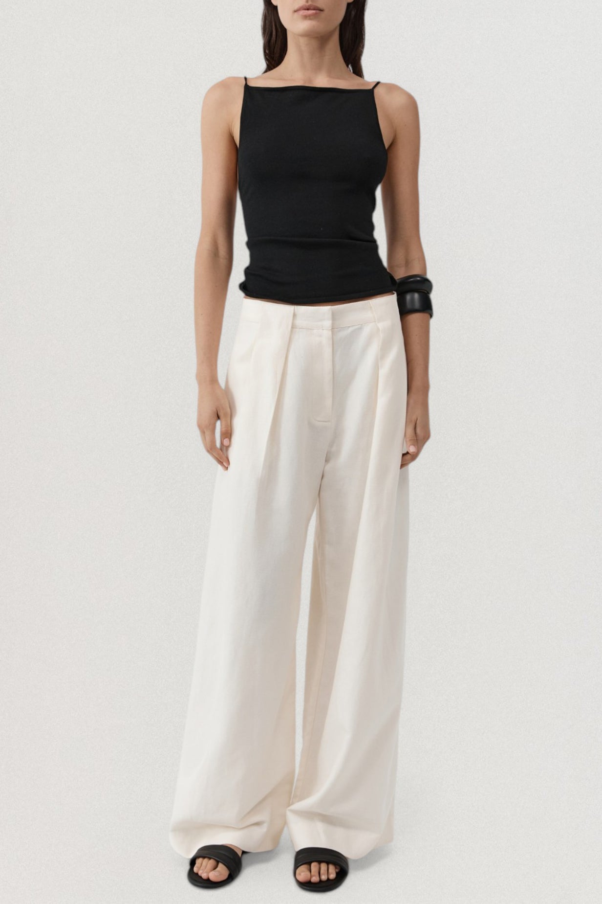 Twist Back Knit Top
