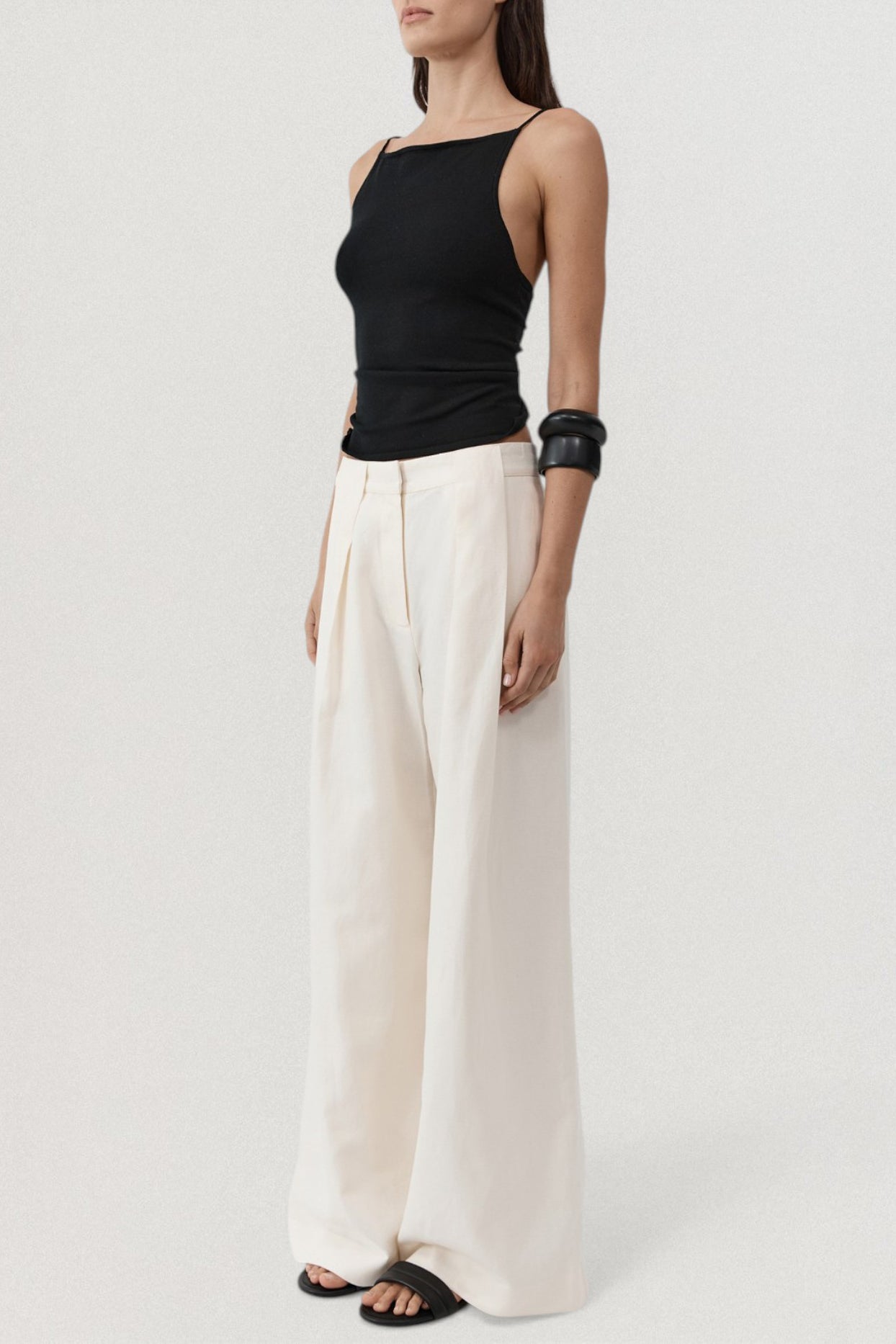 Twist Back Knit Top