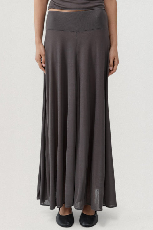 Fluid Jersey Skirt