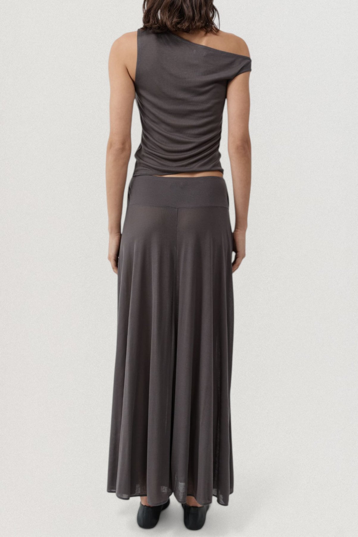 Fluid Jersey Skirt