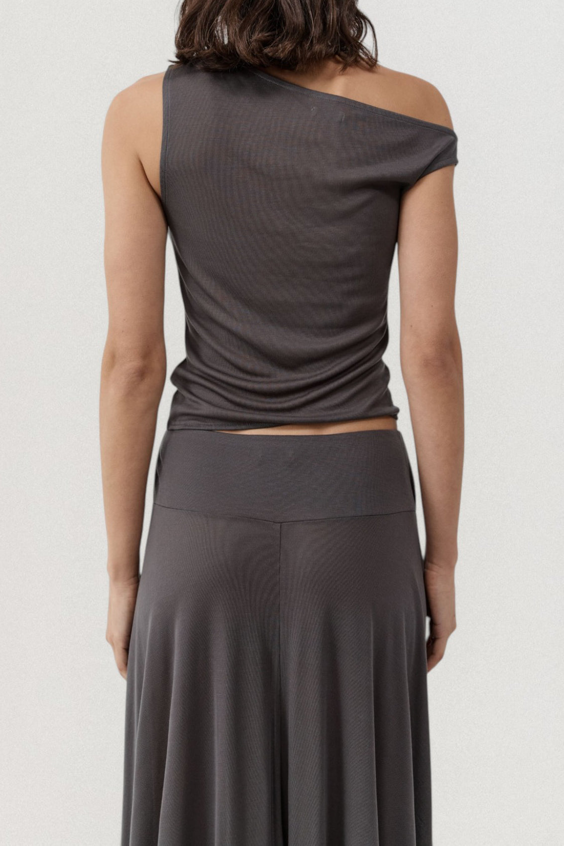 Fine Jersey Asymmetric Top