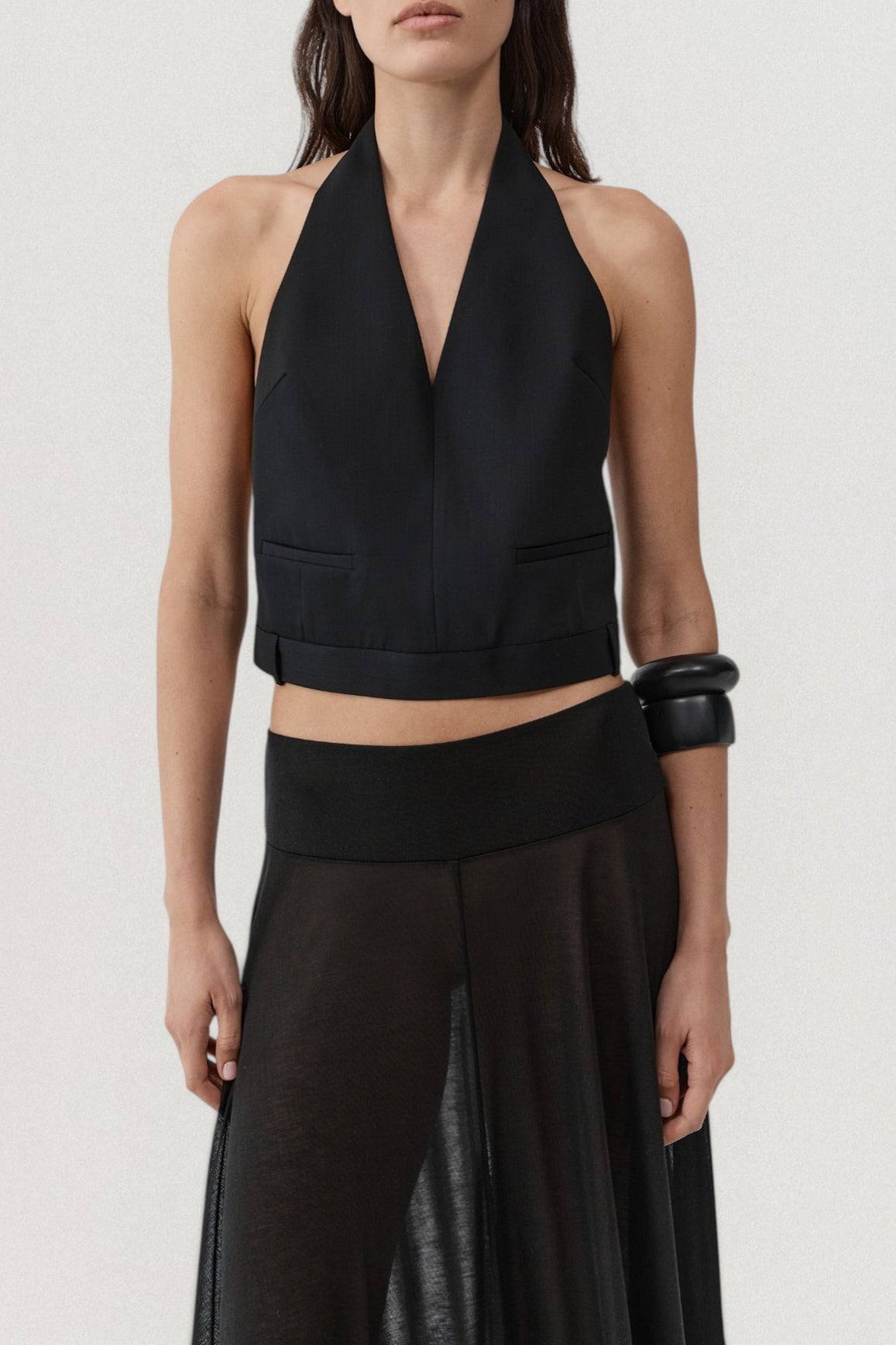 Upside Down Halter Top