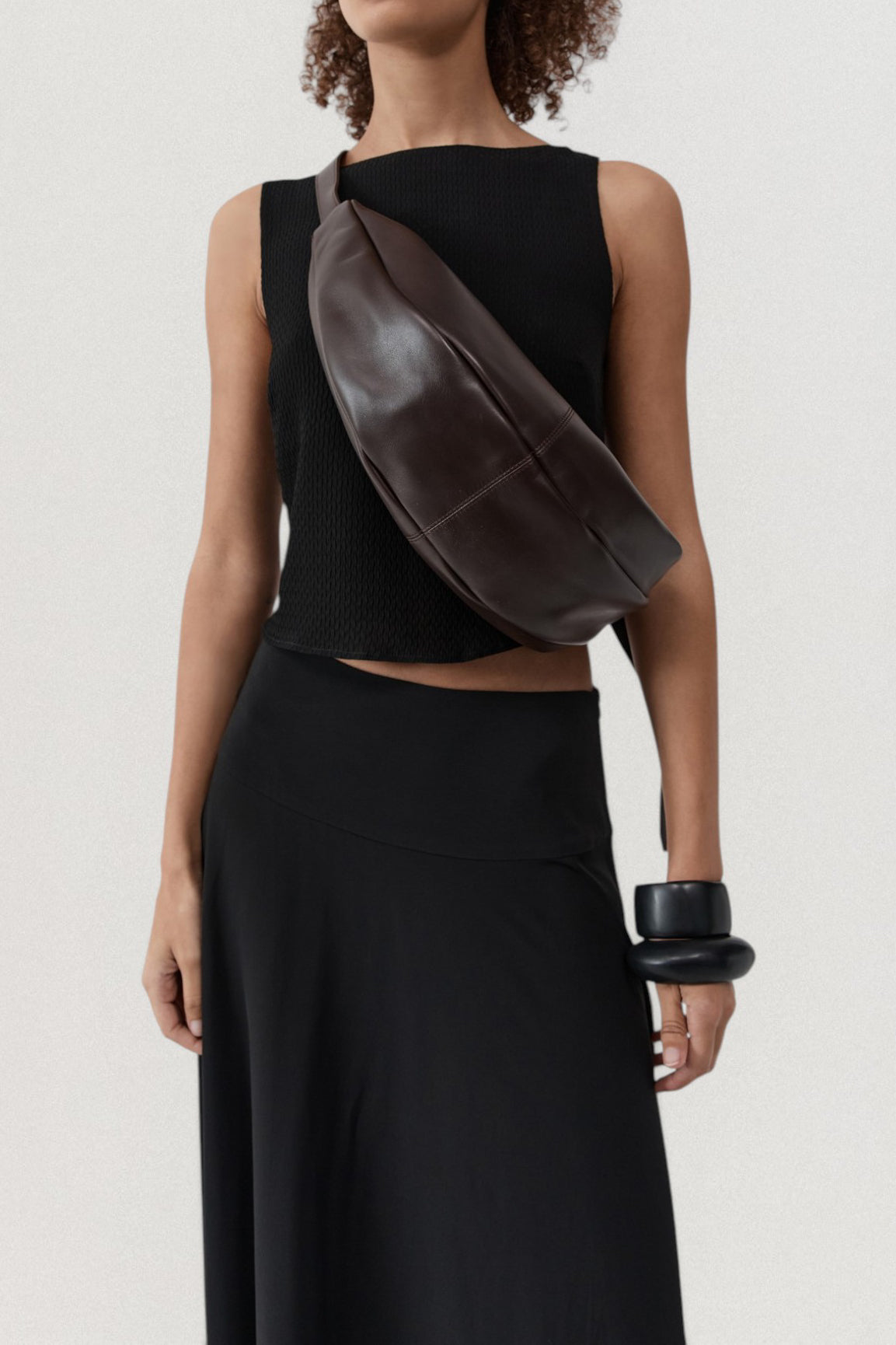 Adjustable Slim Cresent Bag