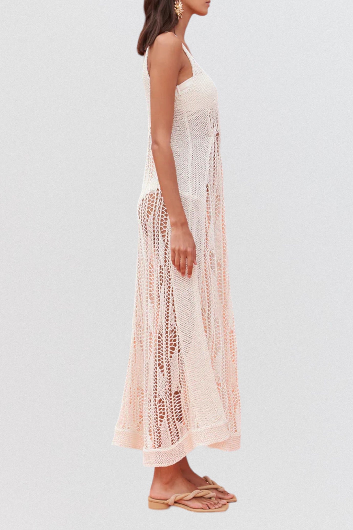 Vickie Crochet Dress