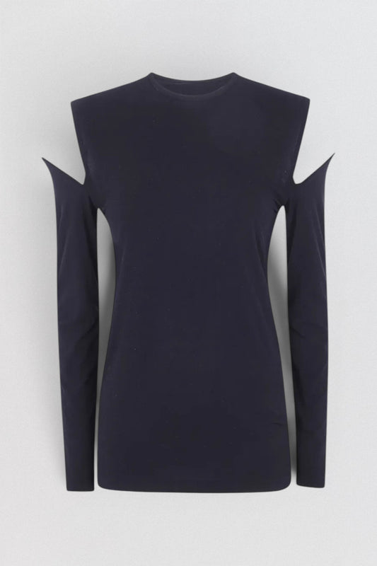 Hole Shoulder Top