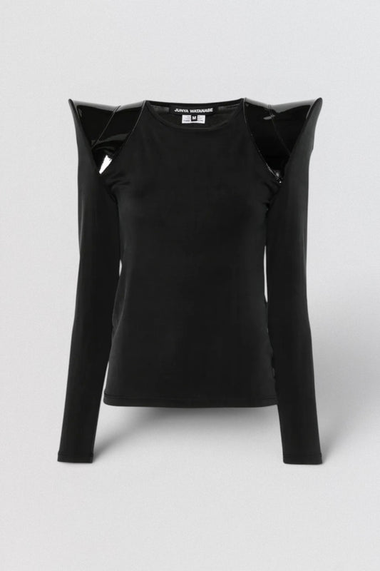 Sculptural Shoulder Top