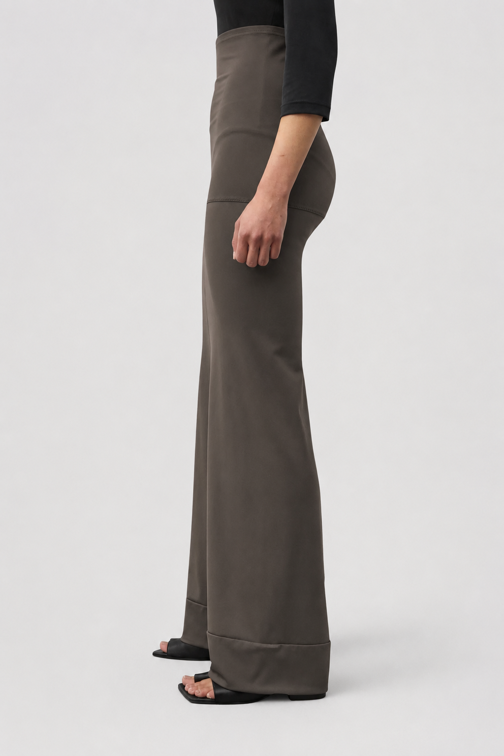 Fold Down Waist Trousers