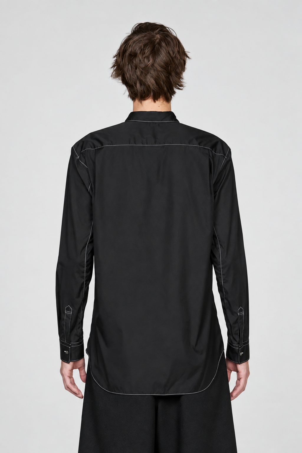 Black Geometric Shirt