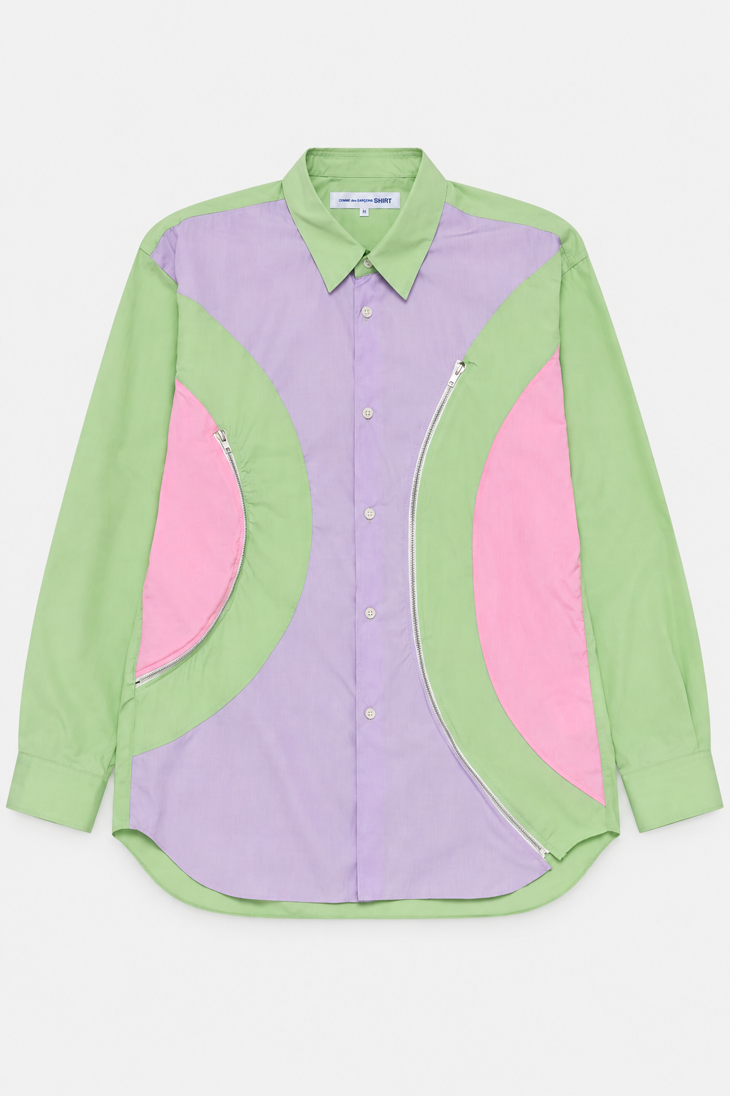 Zip Panelled Shirt
