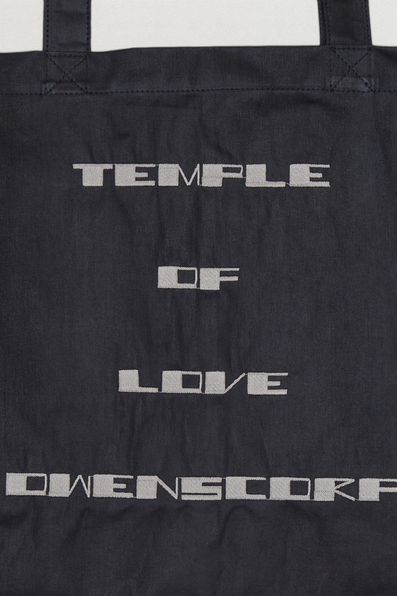 Rick Owens DRKSHDW Temple of Love Tote Bag