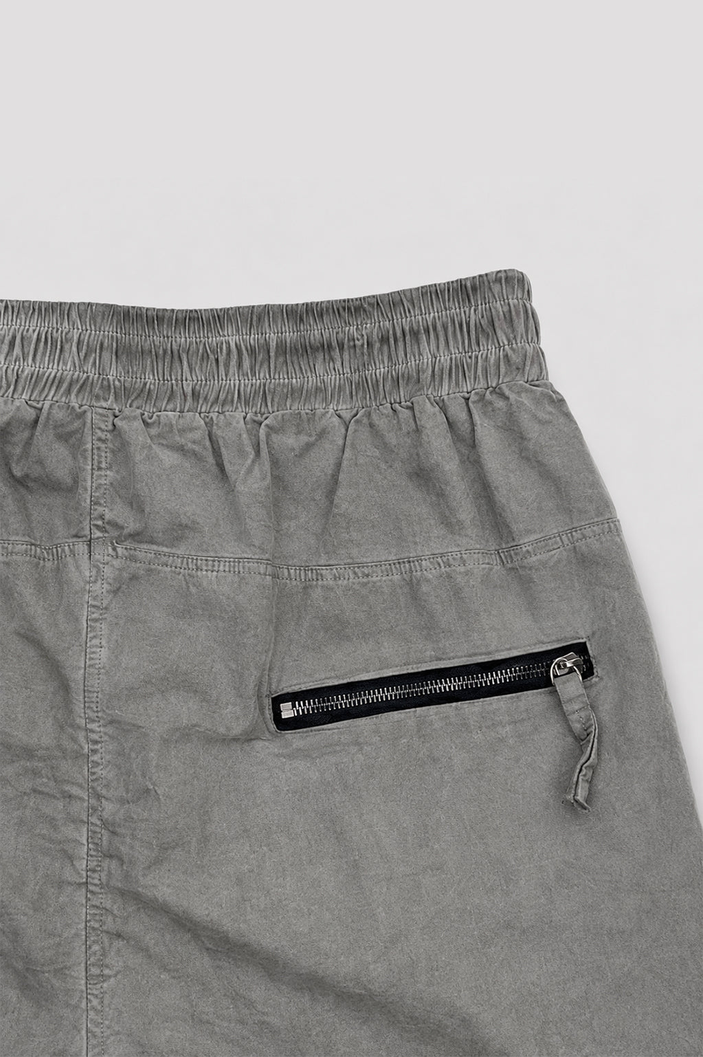 Oversized Utility Shorts Grey