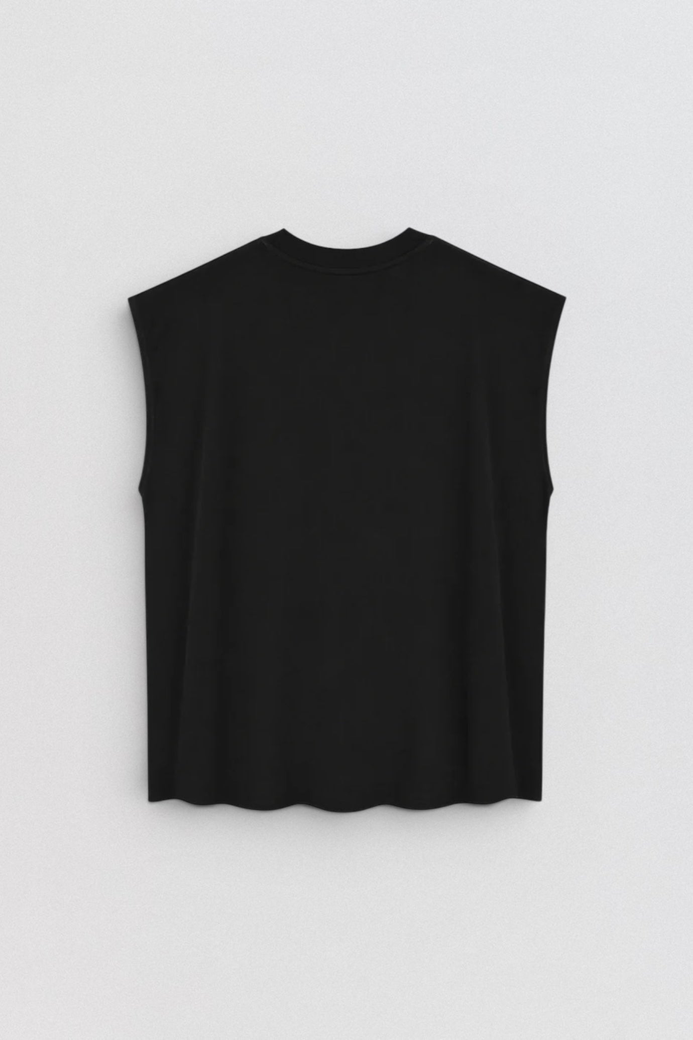 DESU Turtleneck Sleeveless T-Shirt in Supima cotton oversized fit — LABOUTIK Bali