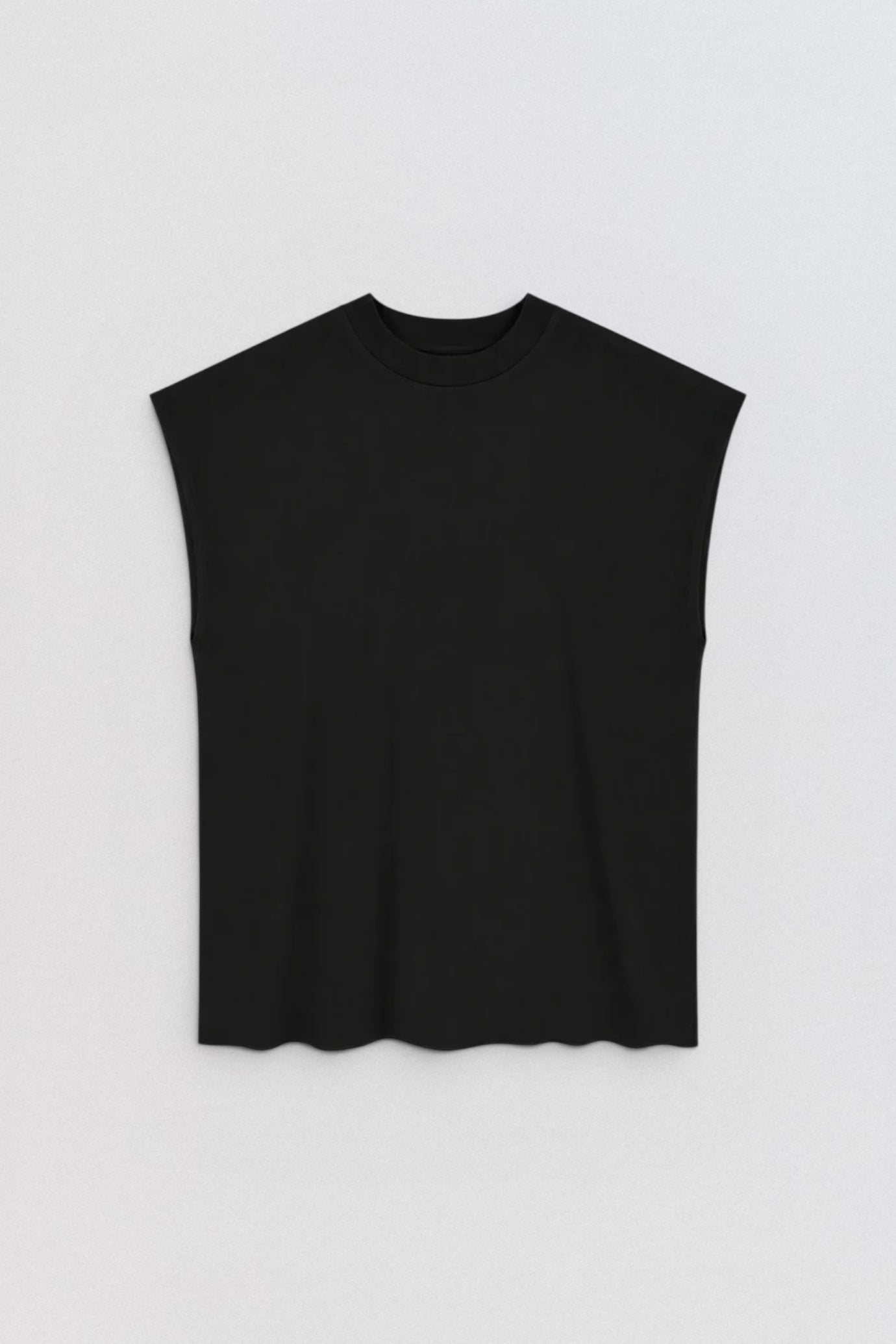 DESU Turtleneck Sleeveless T-Shirt in Supima cotton oversized fit — LABOUTIK Bali