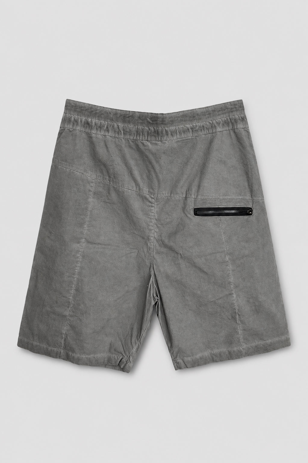 Zipper Pocket Shorts Grey