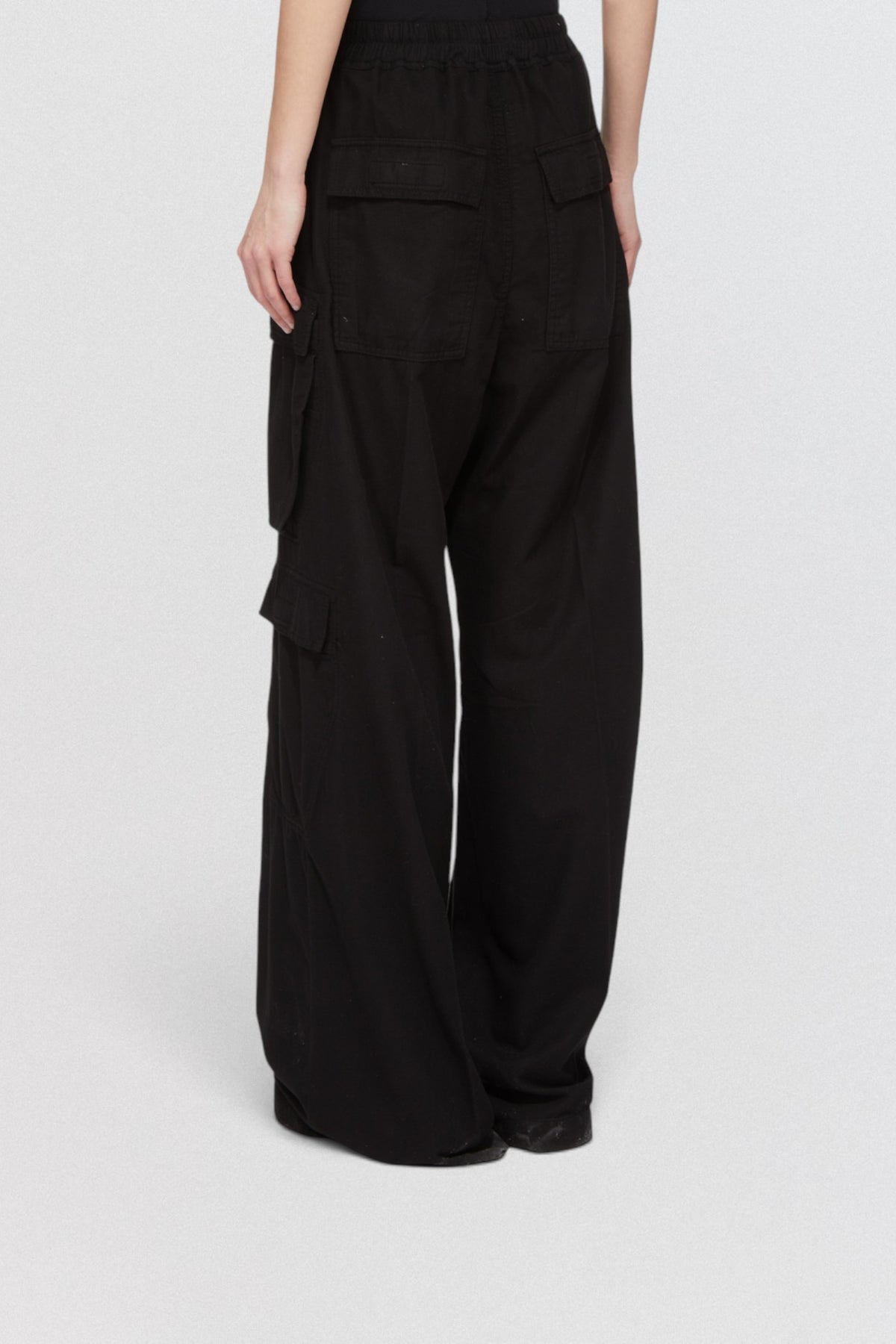 Rick Owens DRKSHDW Double Cargo Jumbo Belas Mineral FW26 in Mineral with double cargo jumbo belas silhouette