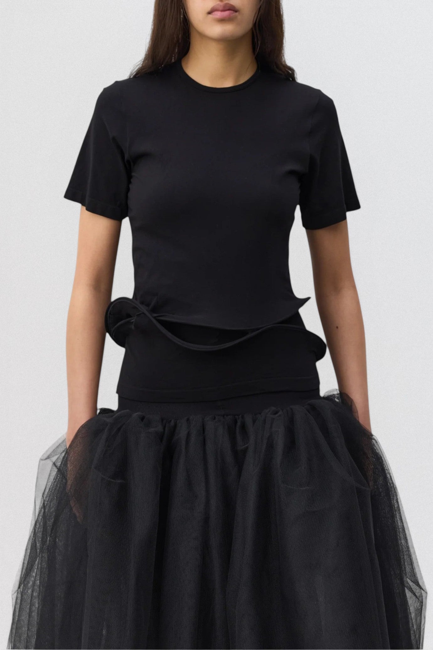 Wire Hem T-Shirt