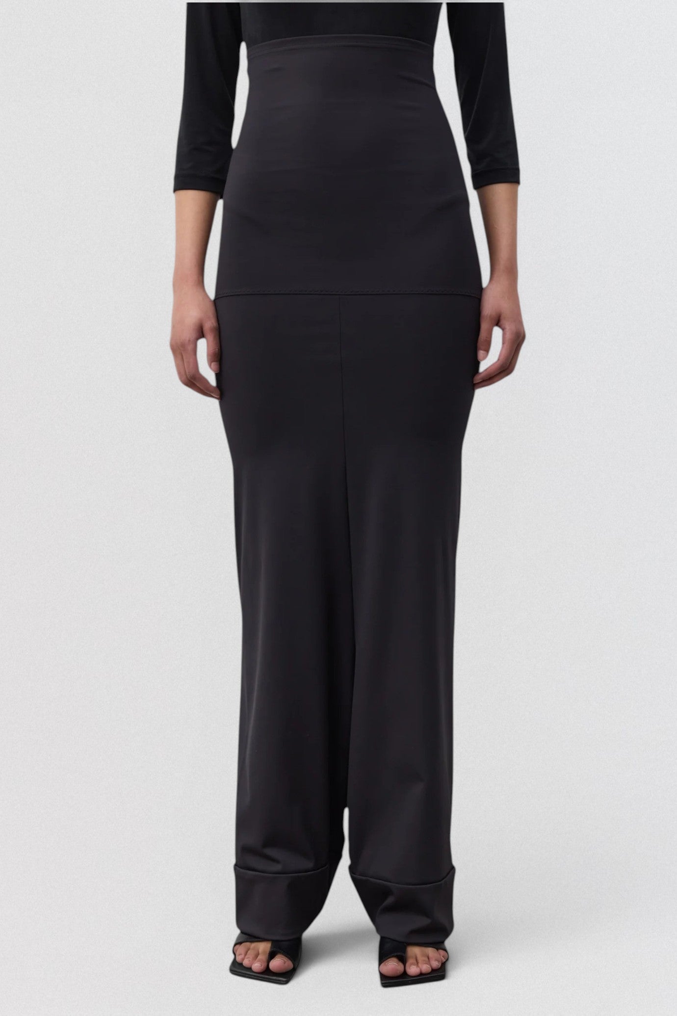 Fold Down Waist Trousers