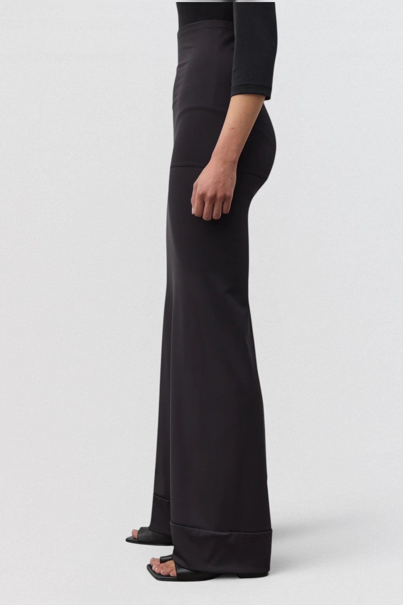 Fold Down Waist Trousers