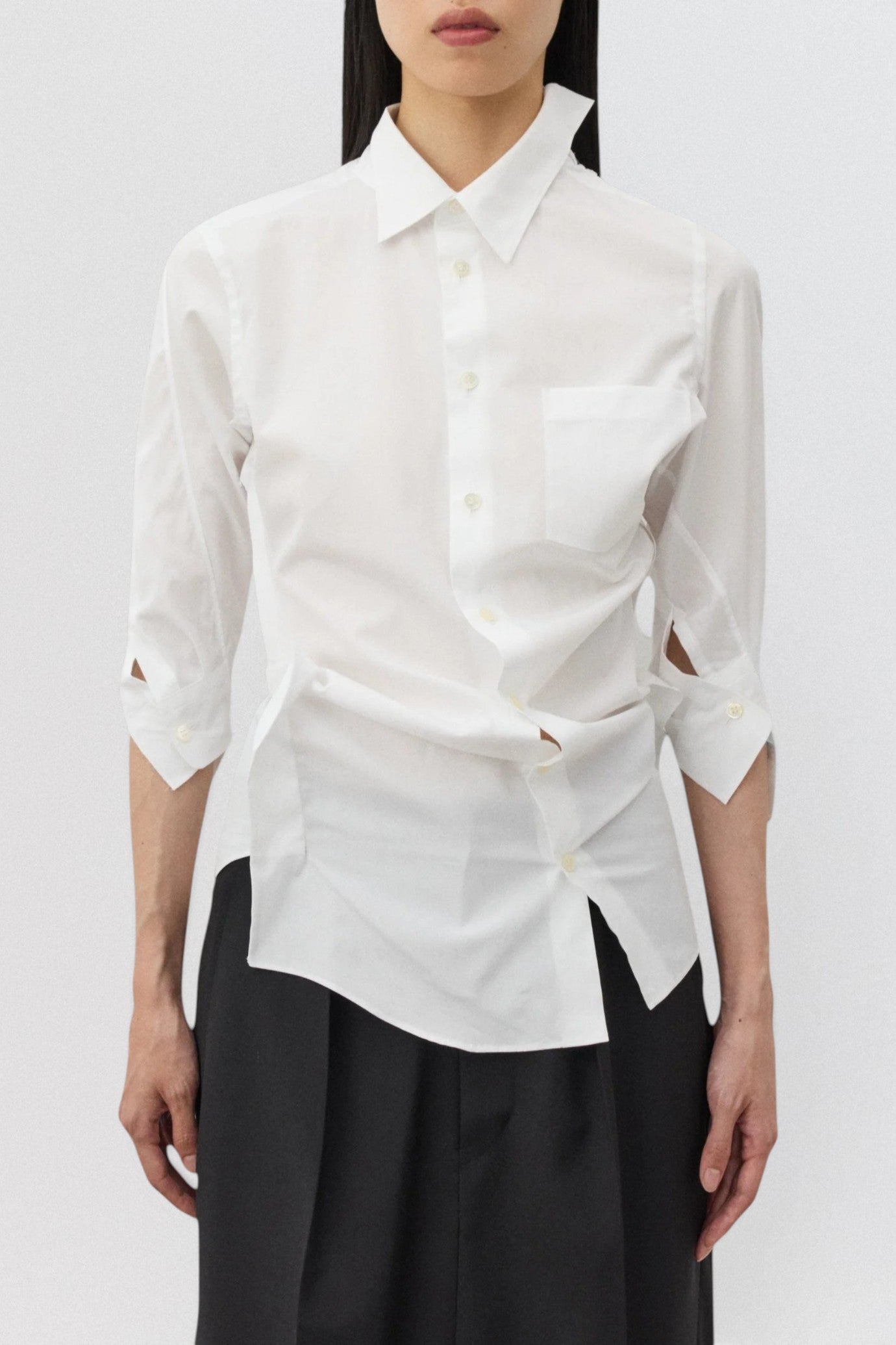 Asymmetric Shirt Blouse