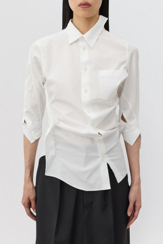 Asymmetric Shirt Blouse