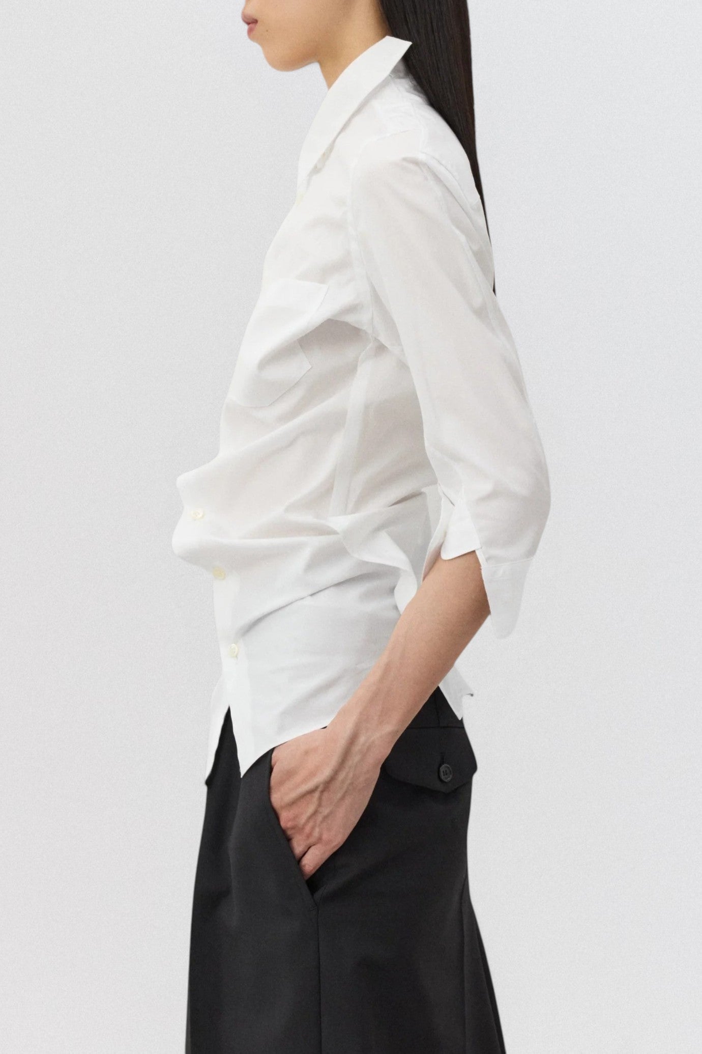 Asymmetric Shirt Blouse
