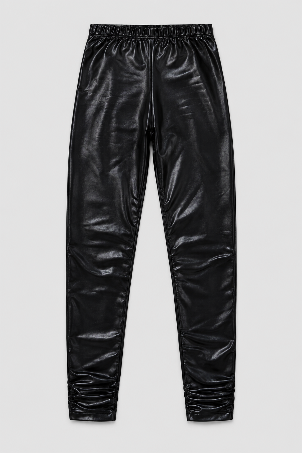 Coated Nylon Stretch Leggings