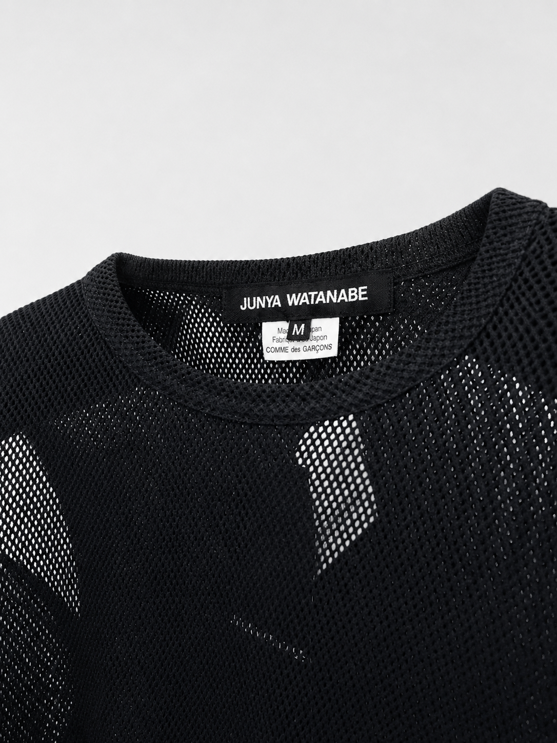 Mesh Hole Shoulder Top