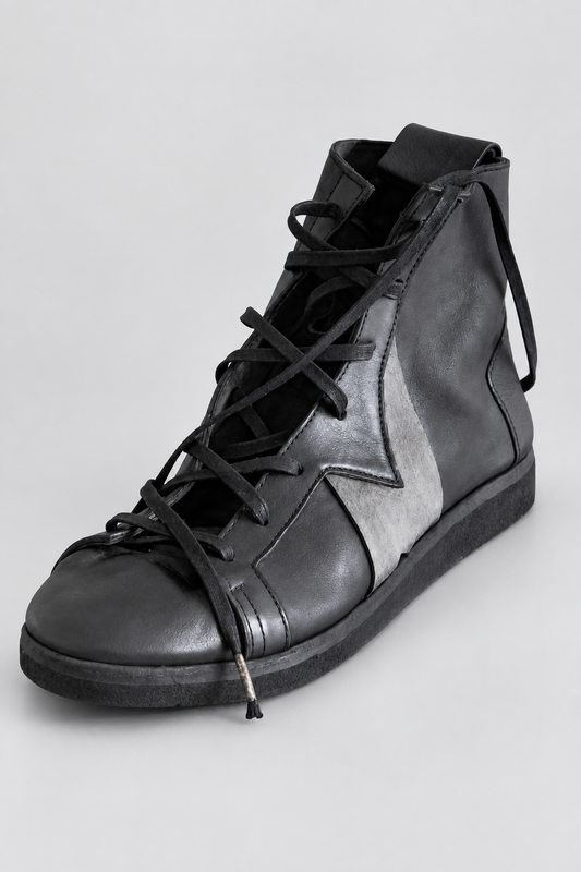 Lace-Up Platform Boots