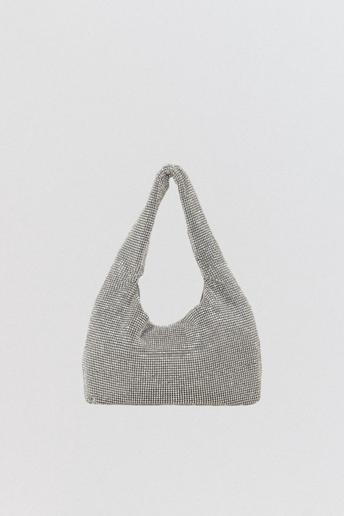 Crystal Mesh Mini Shoulder Bag
