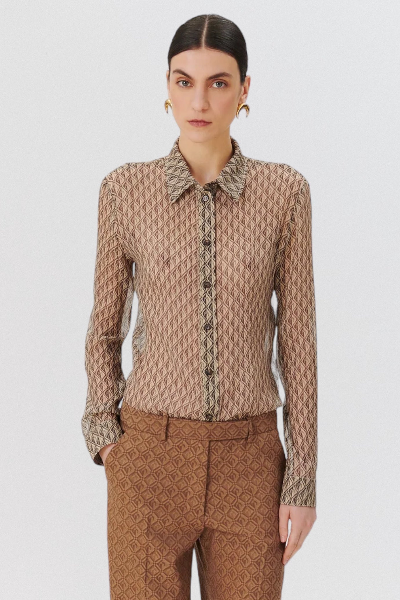 Crepon Blouse