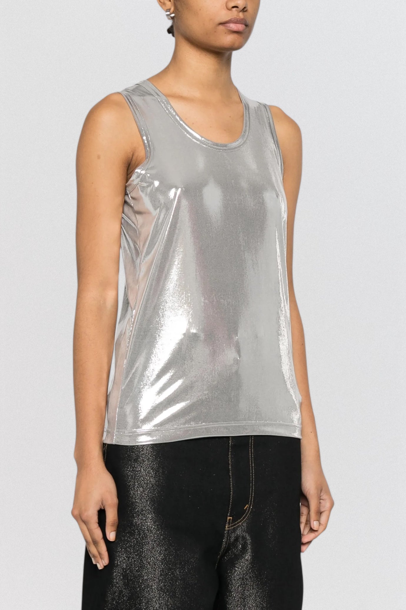 Metallic Tank Top