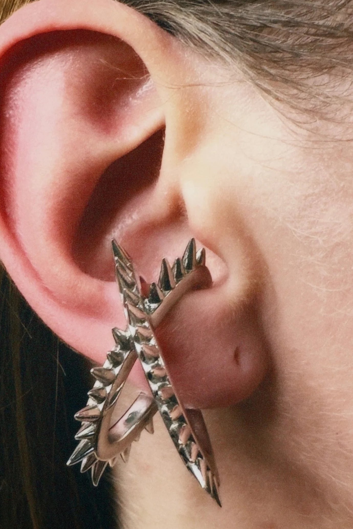 Mini Space Spur Ear Cuff